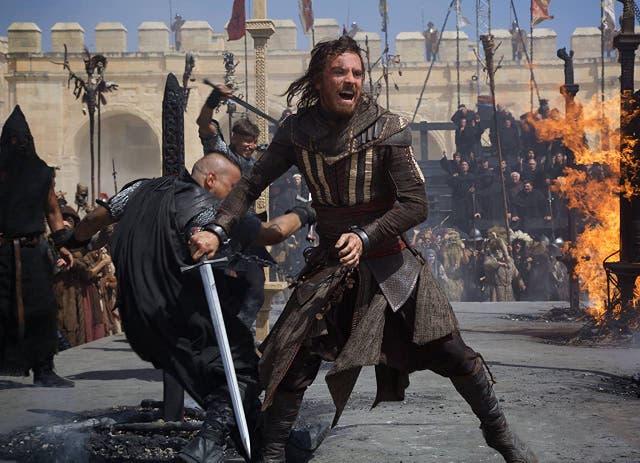 Michael Fassbender in 2016’s ‘Assassin’s Creed’ film