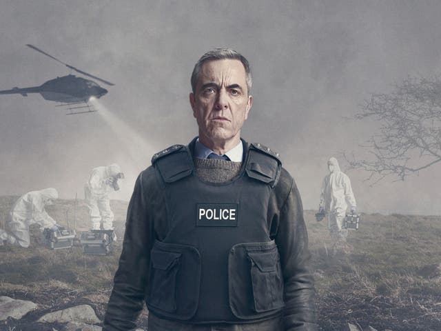 James Nesbitt in promotional artwork for Bloodlands