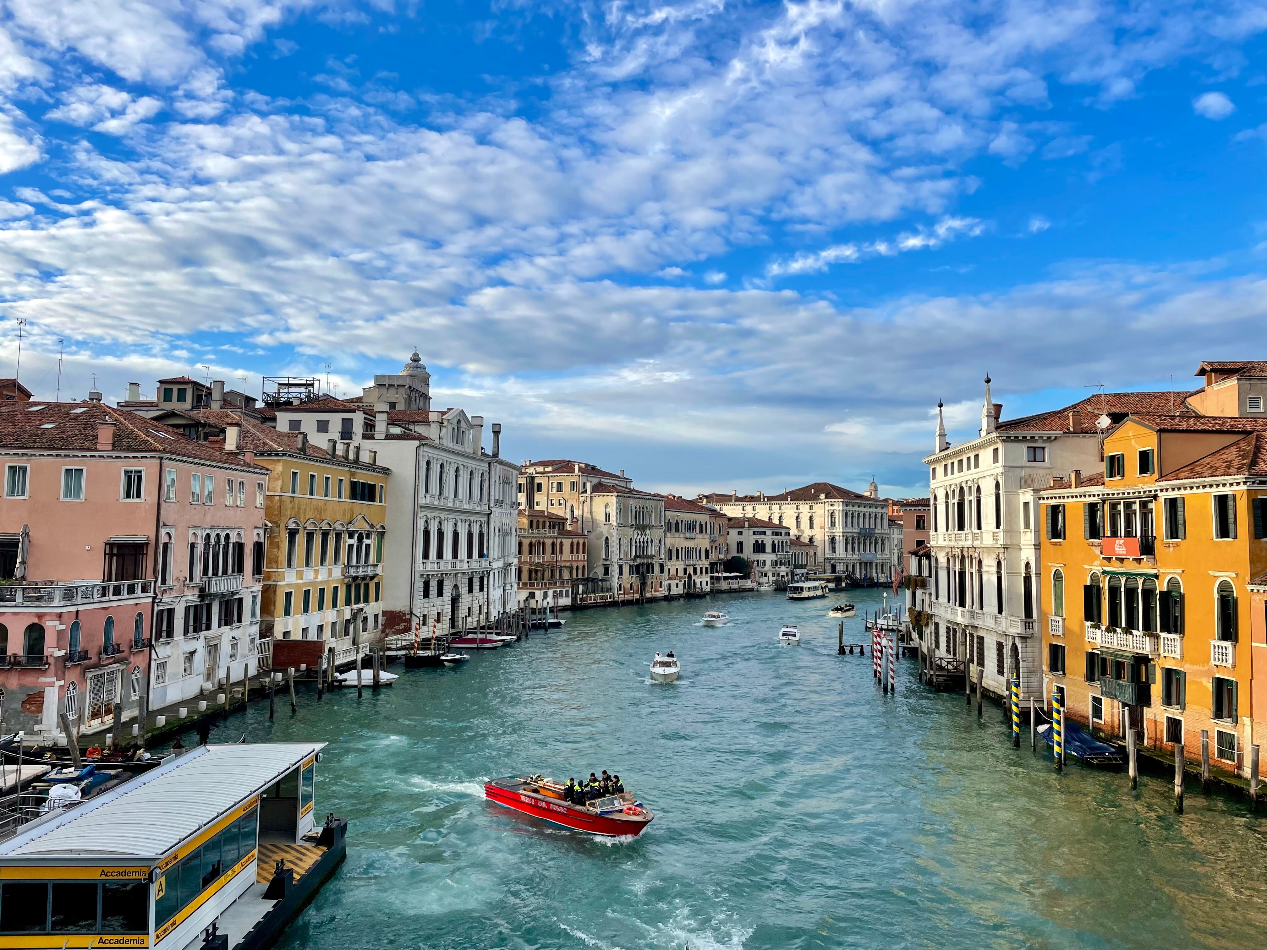 Venice looks beautiful in any weather – but particularly on a crisp, cold December day