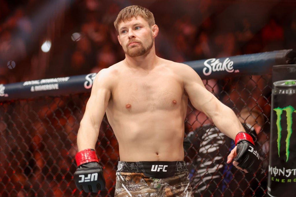 UFC president Dana White said Bryce Mitchell (pictured) had made ‘disgusting’ comments on Adolf Hitler