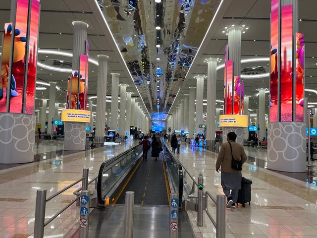 <p>Change here for Mauritius: Dubai airport can be bewilderingly busy, especially if you are transferring to your final destination </p>