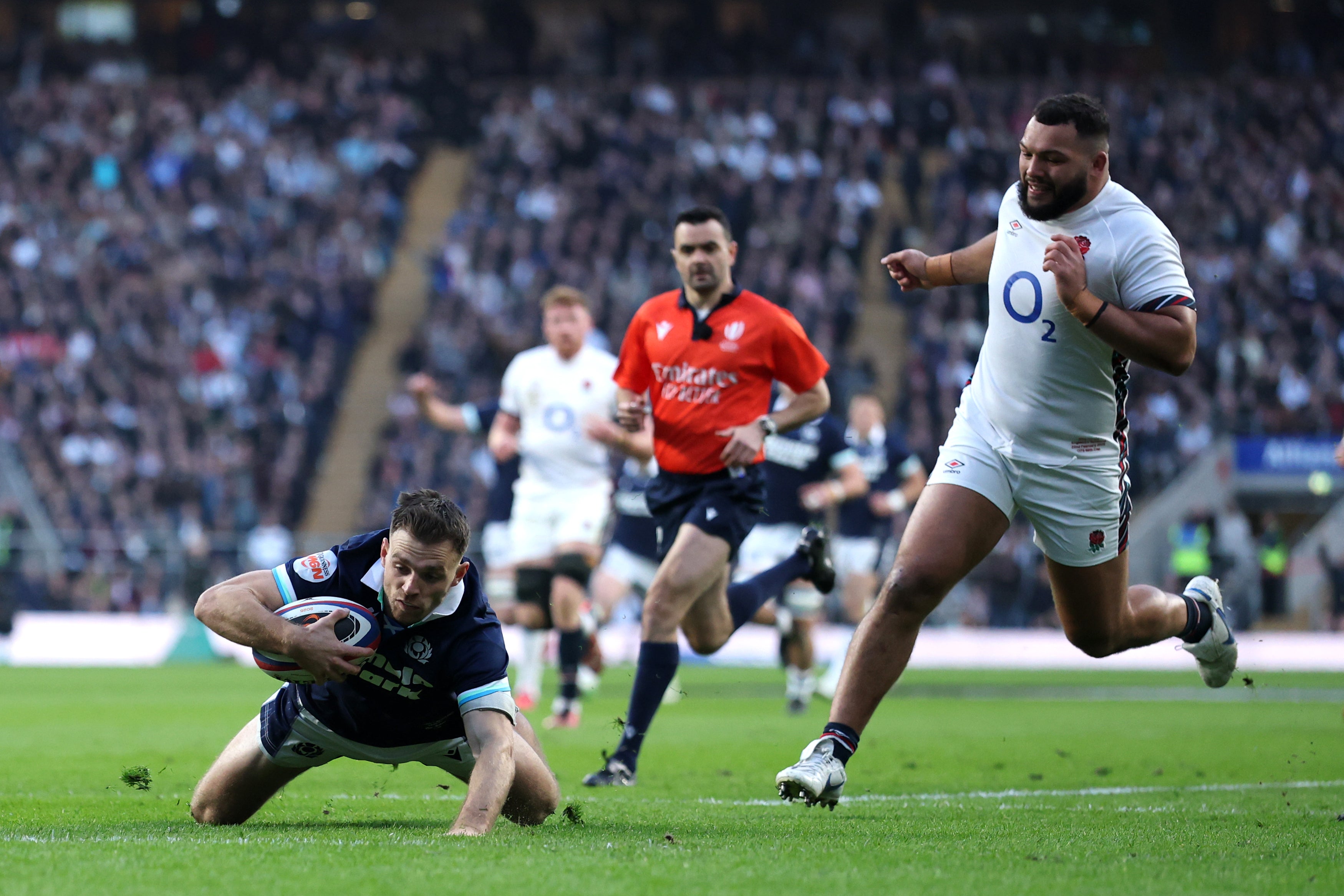 Ben White scored Scotland’s opener against England