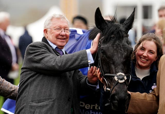 <p>Sir Alex Ferguson is hoping for more winners at the Cheltenham Festival this year</p>