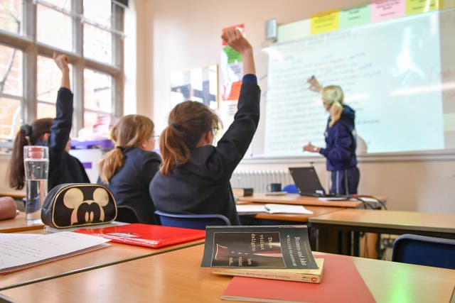 A Senedd committee is not recommending a nationwide ban on smartphones in schools in Wales (Ben Birchall/PA)