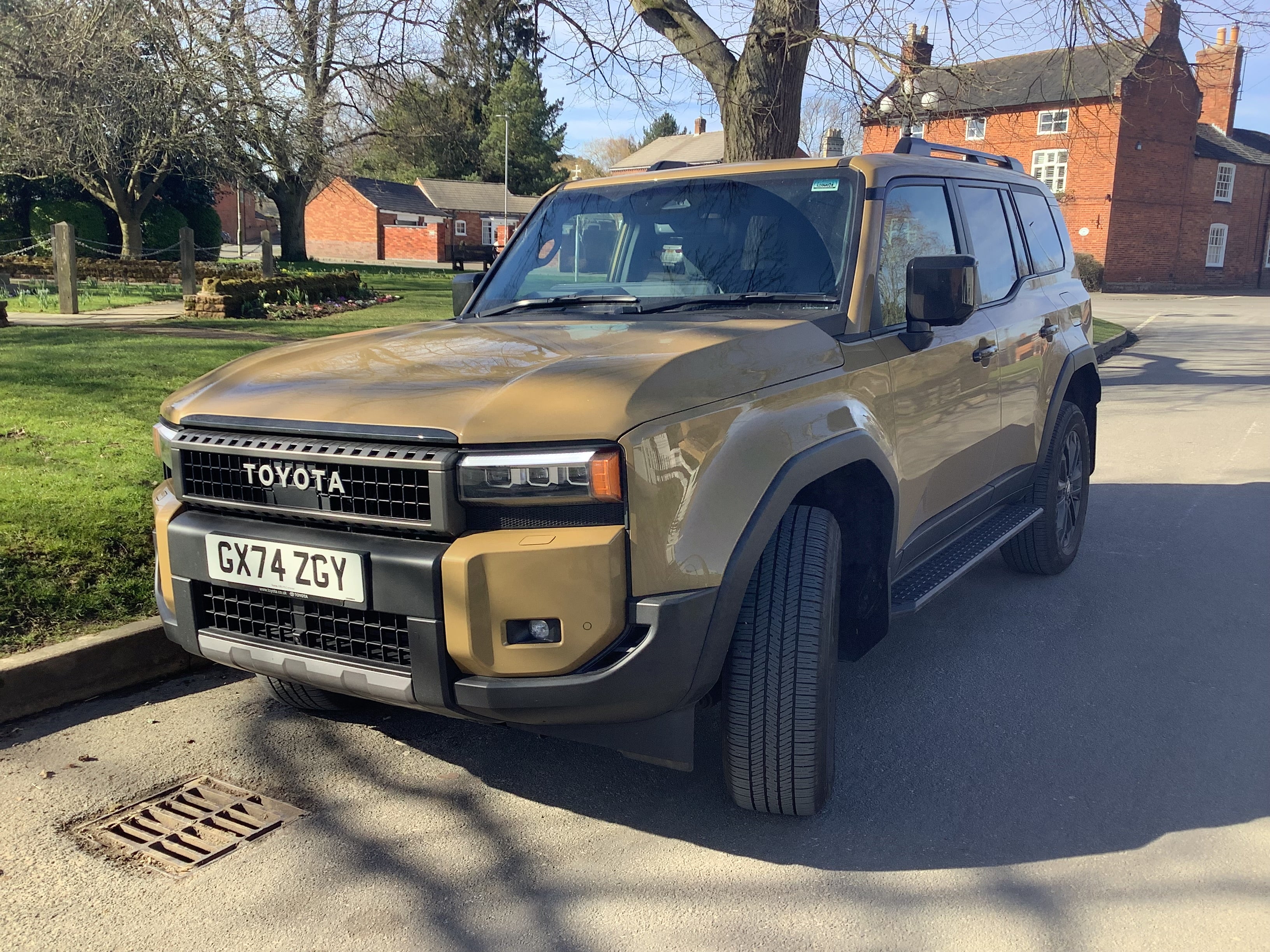 The Toyota Land Cruiser Invincible is pleasingly chunky and retro, recalling original models from the 1950s