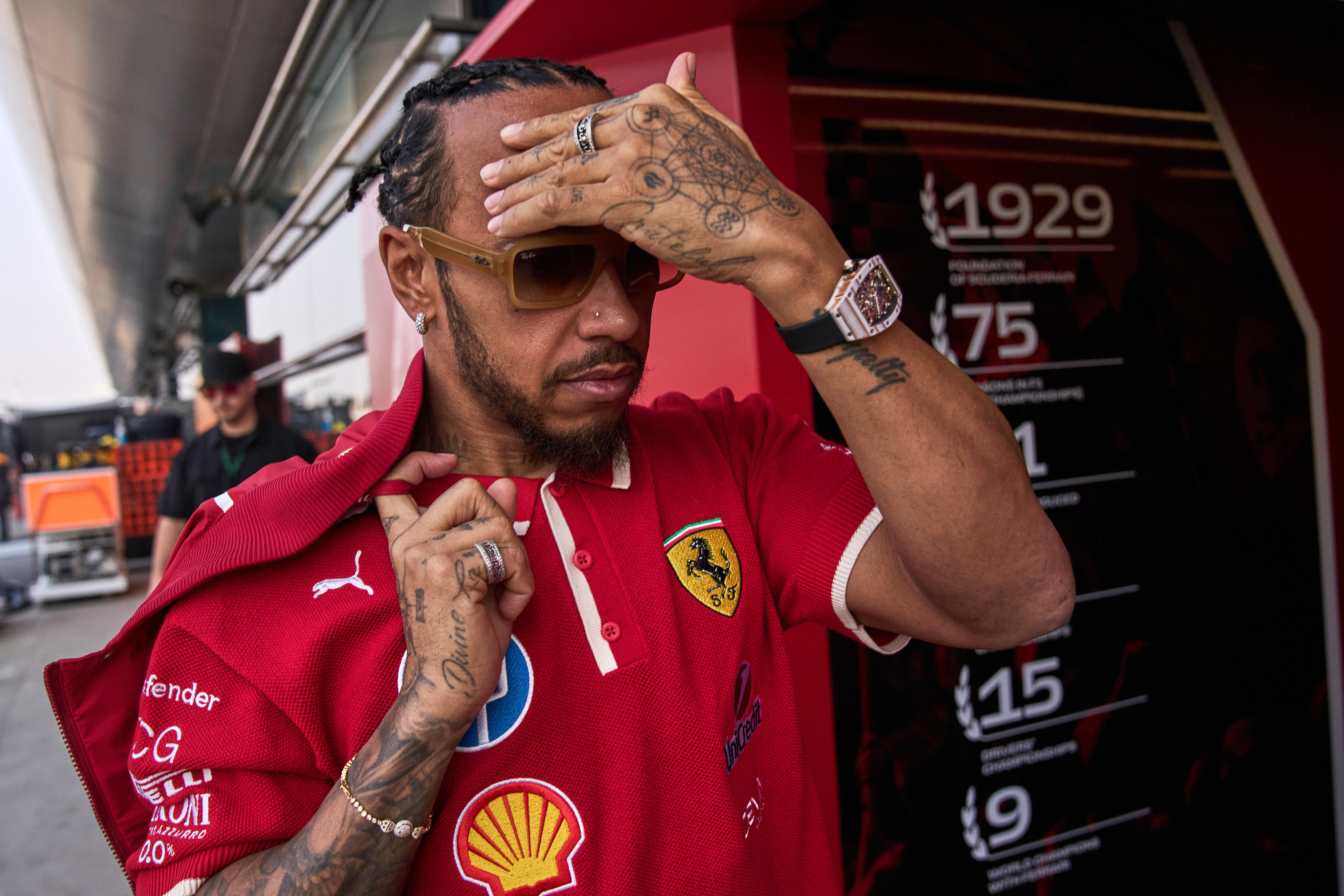 Lewis Hamilton is hoping for a better weekend in Shanghai (Andy Wong/AP)