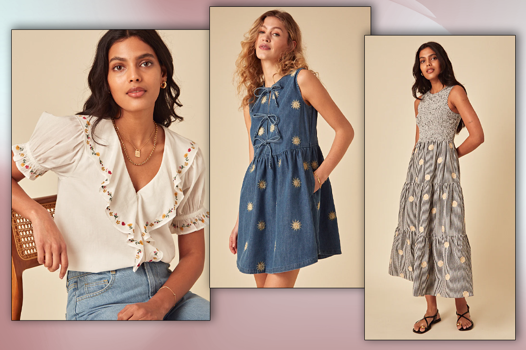 Prices start from £35 for clothing and £18 for accessories