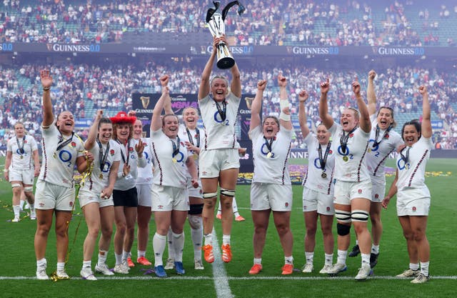 <p>England just about held on against France to retain their Women's Six Nations title</p>