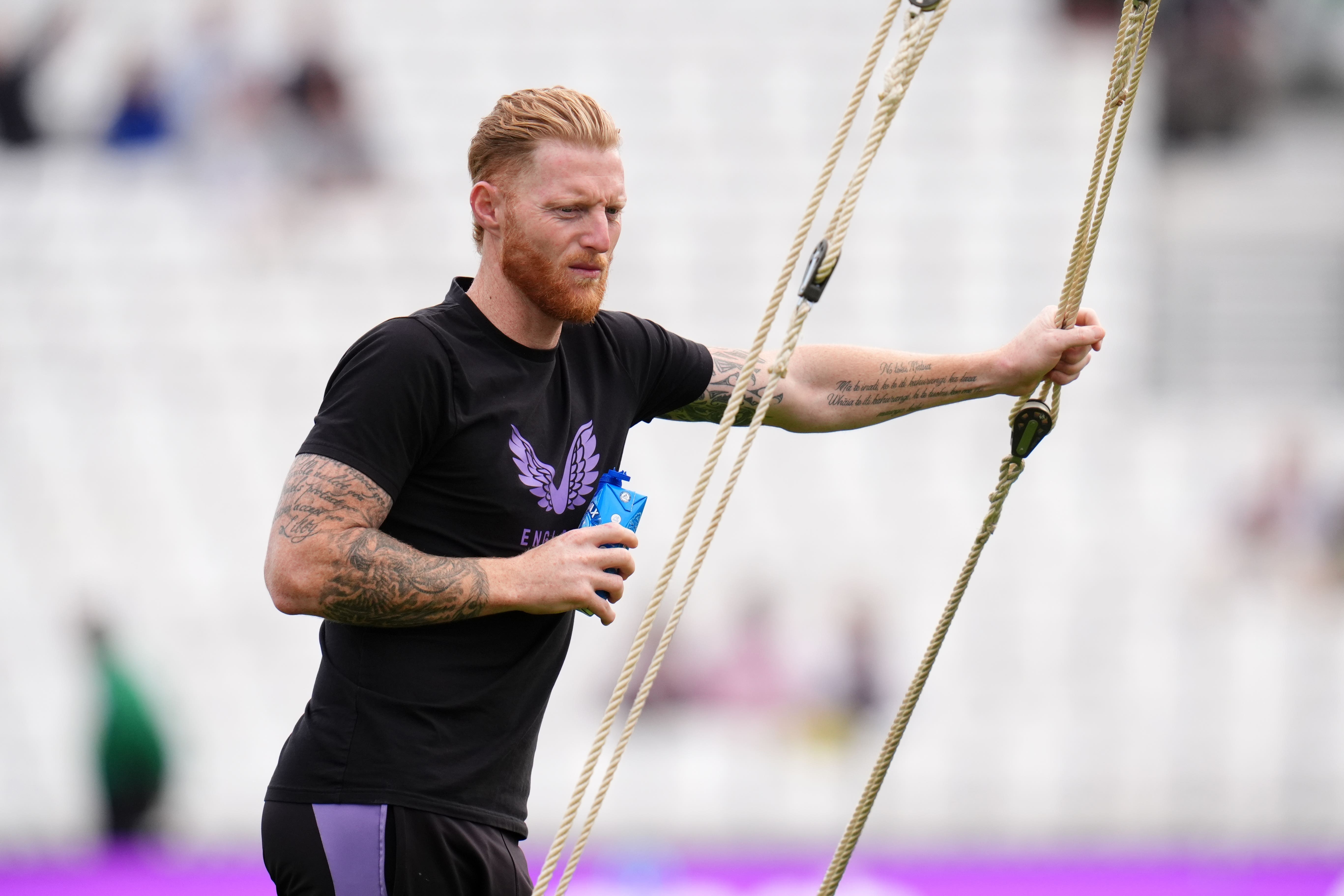 England’s Ben Stokes is targeting a return to action (John Walton/PA)