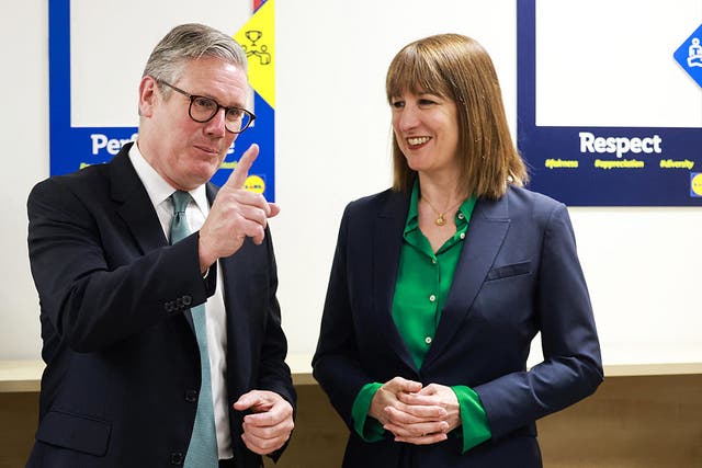 <p>Rachel Reeves will have to make Sir Keir Starmer’s spending promises work</p>