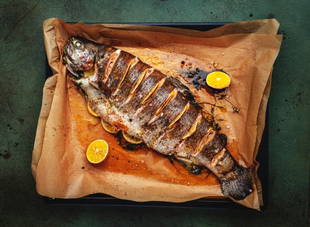 <p>Roast, reimagined: trout takes the Sunday spotlight, proving you don’t need beef and gravy to make a meal feel like a ritual</p>
