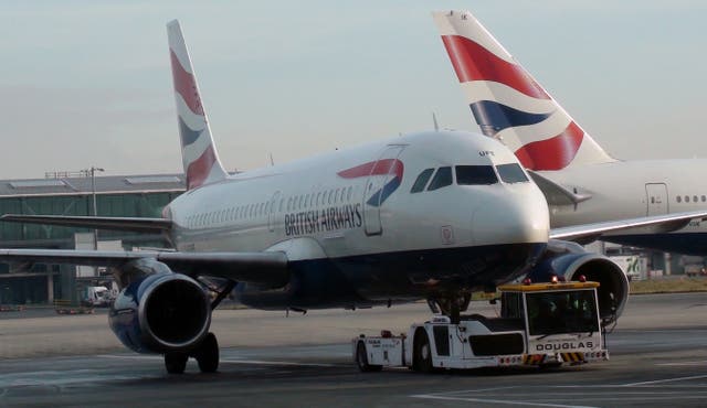 The incident occurred early this afternoon on the Boeing 777