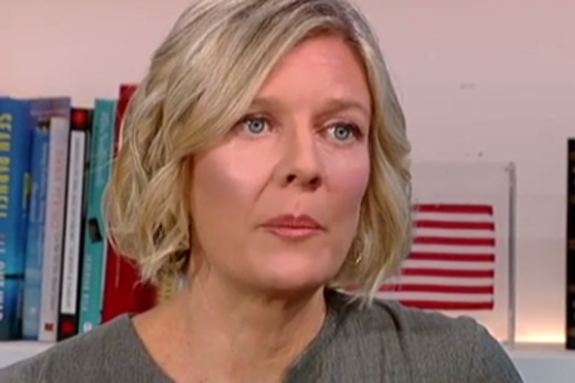 Kallie Hapgood appears on Fox & Friends and pleads for Donald Trump's help in her husband's manslaughter case