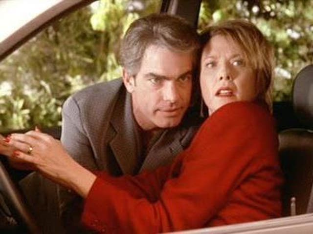 Peter Gallagher and Annette Bening in 'American Beauty'